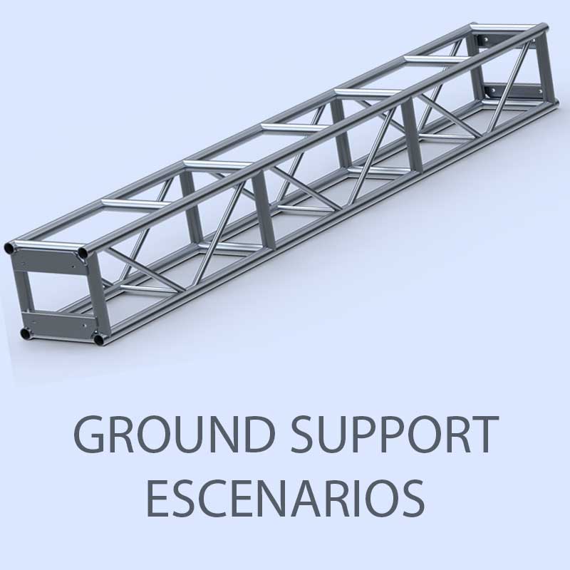 ground support escenarios en cancun